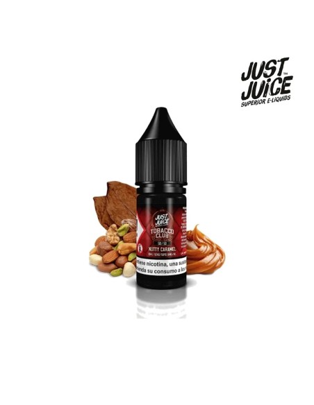 Just Juice 5050 Tobacco Club Nutty Caramel