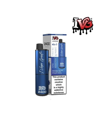 Ivg 2400 4 in 1 Multi Flavour Blue Edition