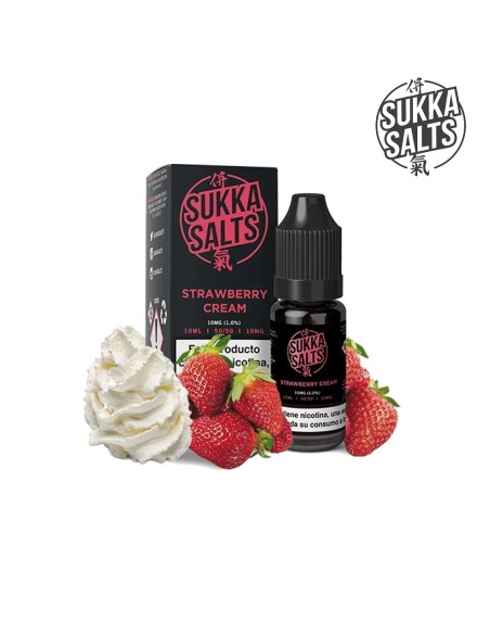 Sukka Black Salts Strawberry Cream