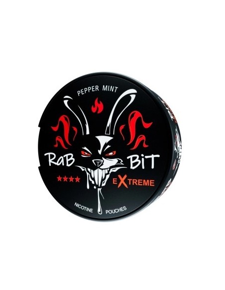 Rabbit Nicotine Pouches Pepper Mint 26mg