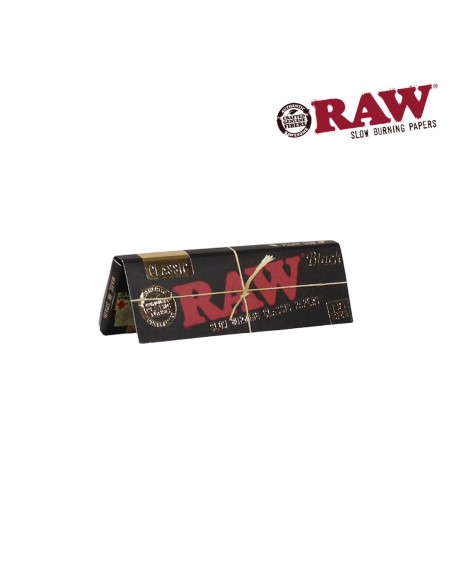 Papel de fumar Raw Classic Black 1 14 (24)